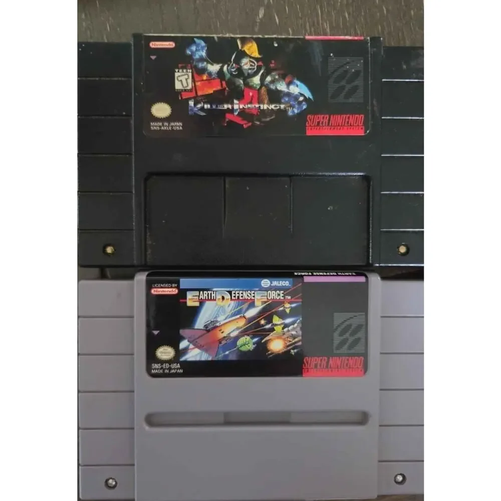 SNES 4 Game Lot